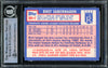 Bret Saberhagen Autographed 1984 Topps Traded Rookie Card #104T Kansas City Royals "85 & 89 AL CY" Beckett BAS Stock #216700