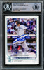 Julio Rodriguez Autographed 2022 Topps Update Rookie Card #US97 Seattle Mariners Beckett BAS Stock #216868