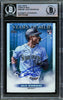 Julio Rodriguez Autographed 2022 Topps Stars of MLB Rookie Card #SMLB-87 Seattle Mariners Beckett BAS Stock #216869