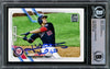 Juan Soto Autographed 2021 Topps Card #225 New York Mets Beckett BAS Stock #216870