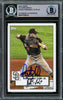 Fernando Tatis Jr. Autographed 2021 Topps 1952 Redux Card #T52-32 San Diego Padres Beckett BAS Stock #216878