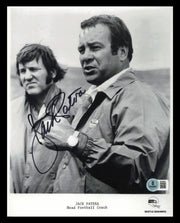 Jack Patera Autographed 8x10 Photo Seattle Seahawks 1st Coach Beckett BAS QR #BS36864