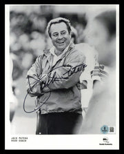 Jack Patera Autographed 8x10 Photo Seattle Seahawks 1st Coach Beckett BAS QR #BS36865