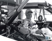 Cale Yarborough Autographed 8x10 Photo Nascar "HOF 2012" Beckett BAS QR #BS36959