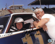 Cale Yarborough Autographed 8x10 Photo Nascar "HOF 2012" Beckett BAS QR #BS36961