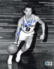 Richie Guerin Autographed 8x10 Photo New York Knicks "HOF 13" Beckett BAS QR #BS36993