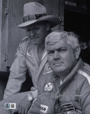 Junior Johnson Autographed 8x10 Photo Nascar Beckett BAS QR #BS30163