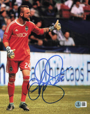 Stefan Frei Autographed 8x10 Photo Seattle Sounders Beckett BAS QR #BS36582