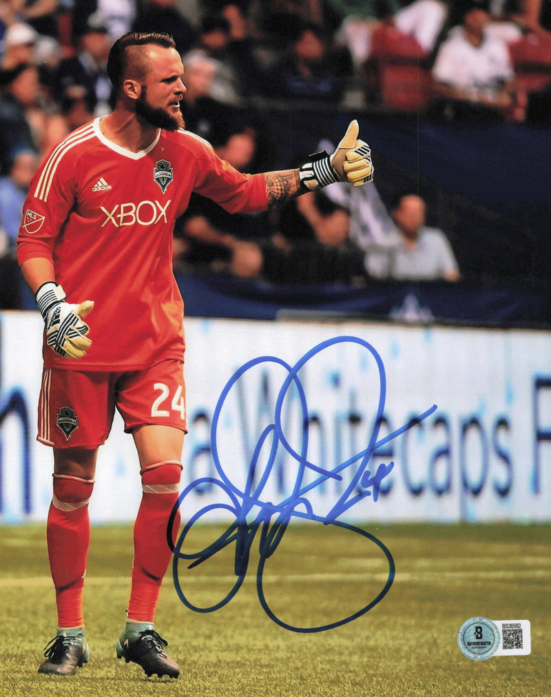 Stefan Frei Autographed 8x10 Photo Seattle Sounders Beckett BAS QR #BS36582