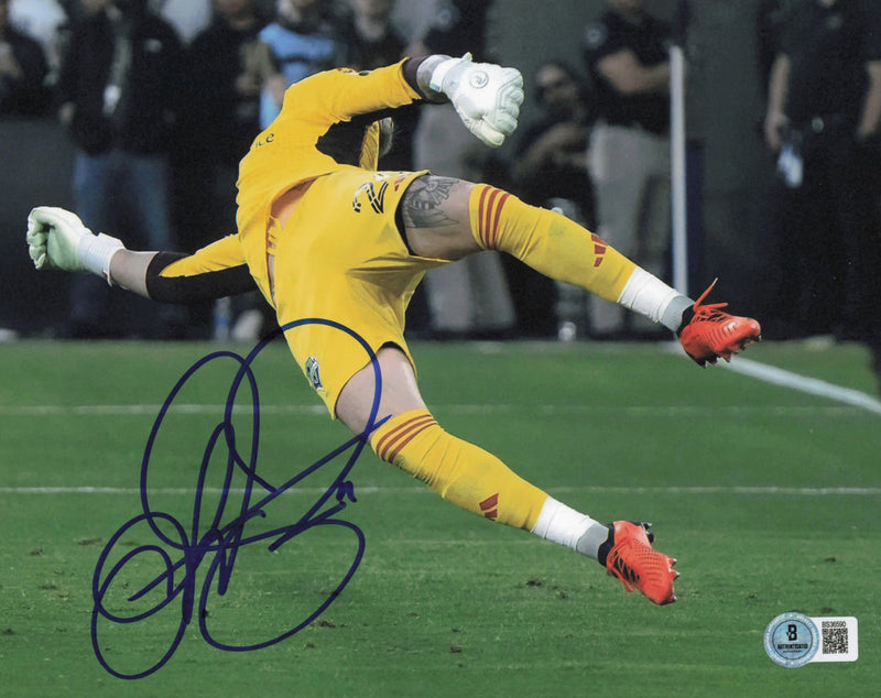 Stefan Frei Autographed 8x10 Photo Seattle Sounders Beckett BAS QR #BS36590