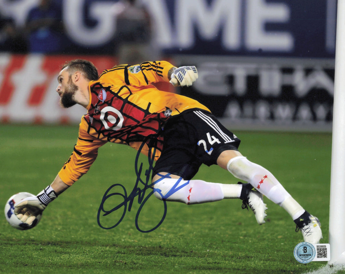Stefan Frei Autographed 8x10 Photo Seattle Sounders Beckett BAS QR #BS36609