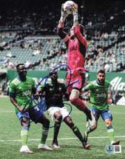 Stefan Frei Autographed 8x10 Photo Seattle Sounders Beckett BAS QR #BS36610