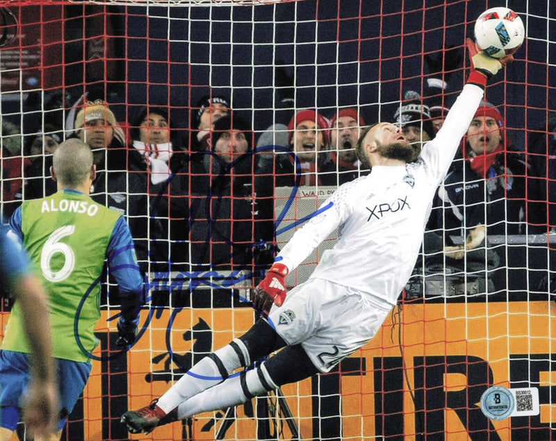 Stefan Frei Autographed 8x10 Photo Seattle Sounders Beckett BAS QR #BS36612