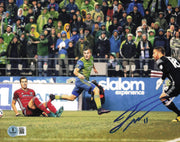 Jordan Morris Autographed 8x10 Photo Seattle Sounders Beckett BAS QR #BS36617