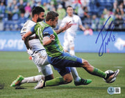 Jordan Morris Autographed 8x10 Photo Seattle Sounders Beckett BAS QR #BS36621