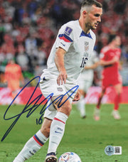 Jordan Morris Autographed 8x10 Photo Team USA Beckett BAS QR #BS36630