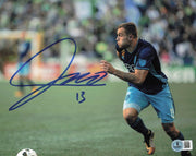 Jordan Morris Autographed 8x10 Photo Seattle Sounders Beckett BAS QR #BS36636