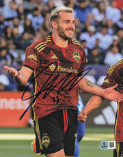 Jordan Morris Autographed 8x10 Photo Seattle Sounders Beckett BAS QR #BS36640