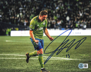 Jordan Morris Autographed 8x10 Photo Seattle Sounders Beckett BAS QR #BS36641