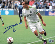 Jordan Morris Autographed 8x10 Photo Seattle Sounders Beckett BAS QR #BS36657