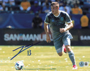 Jordan Morris Autographed 8x10 Photo Seattle Sounders Beckett BAS QR #BS36659