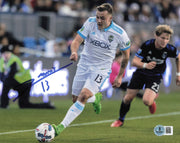 Jordan Morris Autographed 8x10 Photo Seattle Sounders Beckett BAS QR #BS36660