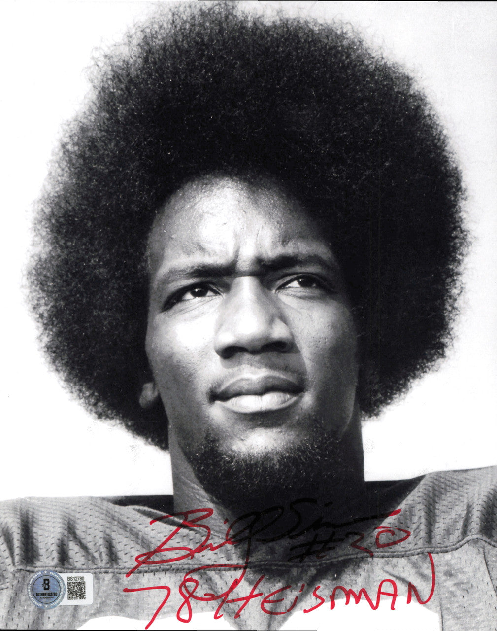 Billy Sims Autographed 8x10 Photo Oklahoma Sooners "78 Heisman" Beckett BAS QR #BS12780