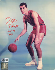 Dolph Schayes Autographed 8x10 Photo Syracuse Nationals Beckett BAS QR #BS12747