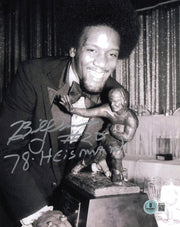 Billy Sims Autographed 8x10 Photo Oklahoma Sooners "78 Heisman" Beckett BAS QR #BS12770