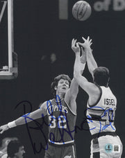 Bill Walton & Dan Issel Autographed 8x10 Photo Beckett BAS QR #BS30285