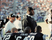 Art Shell Autographed 8x10 Photo Oakland Raiders Beckett BAS QR #BS12820