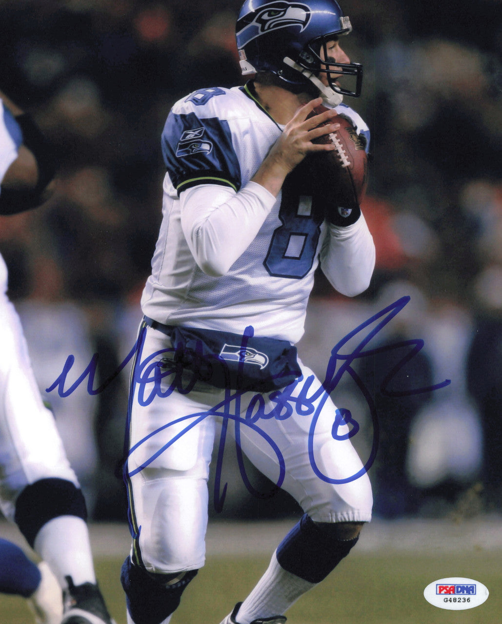 Matt Hasselbeck Autographed 8x10 Photo Seattle Seahawks PSA/DNA #G48236