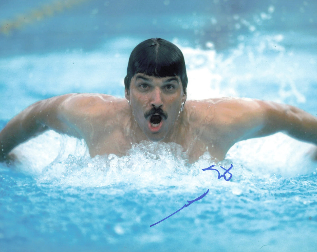 Mark Spitz Autographed 8x10 Photo Swimming SKU #247199
