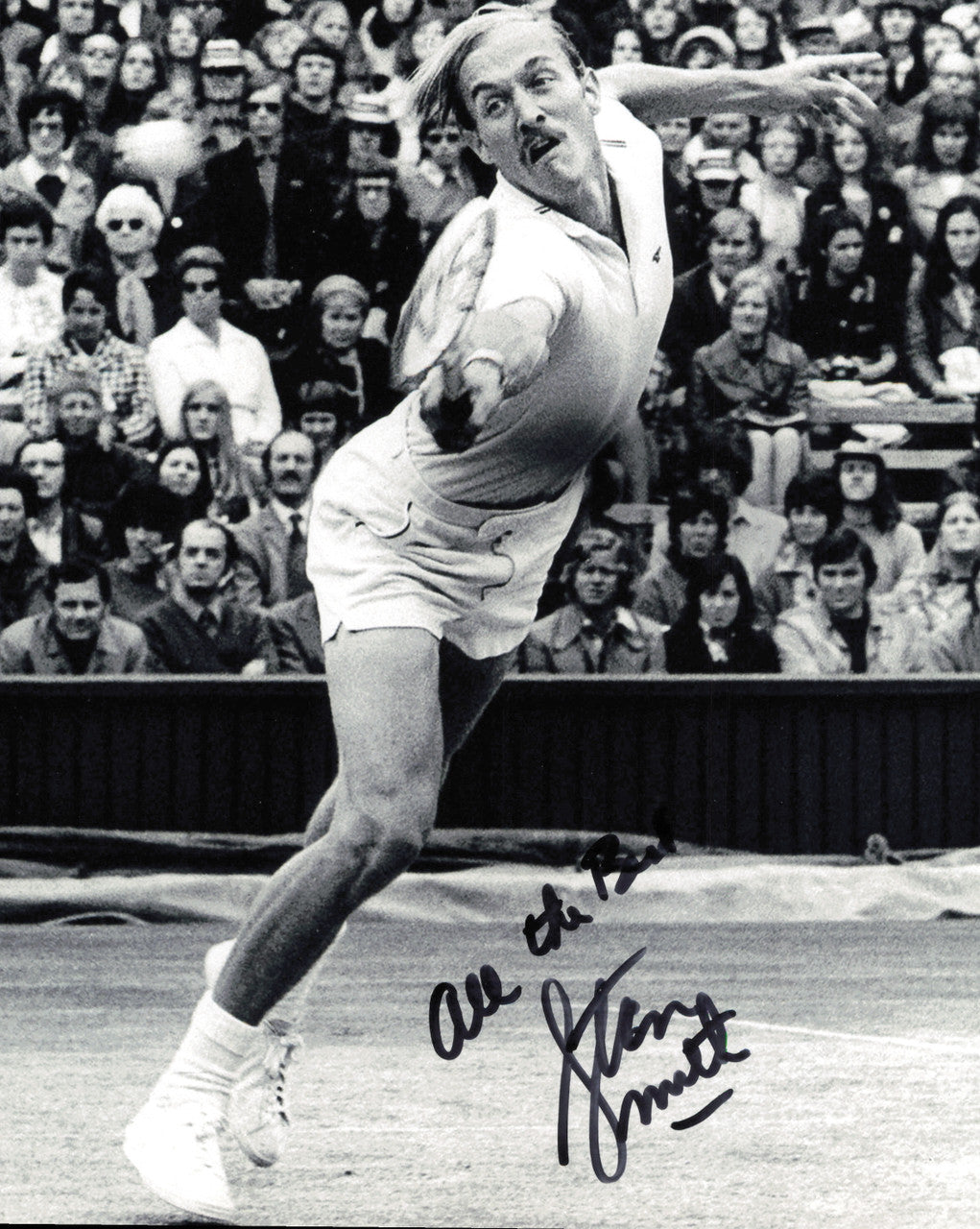 Stan Smith Autographed 8x10 Photo "All the Best" SKU #247235