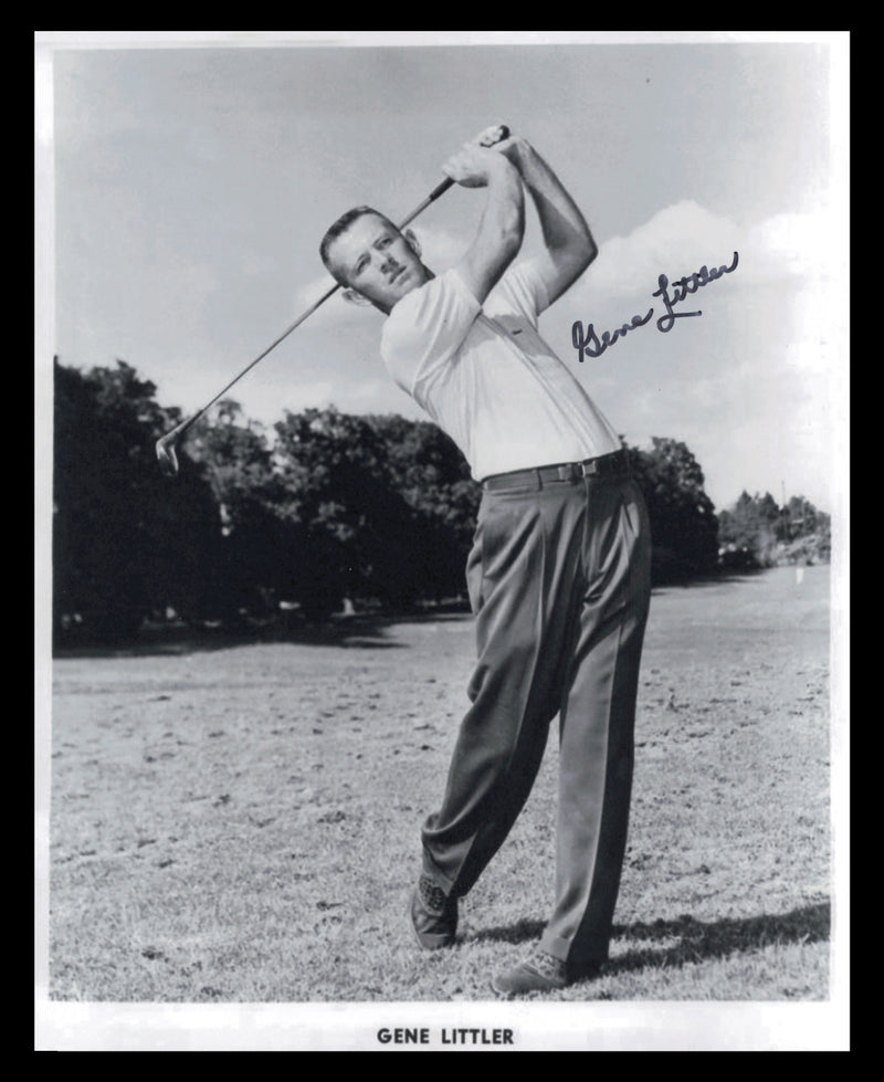 Gene Littler Autographed 8x10 Photo SKU #247239
