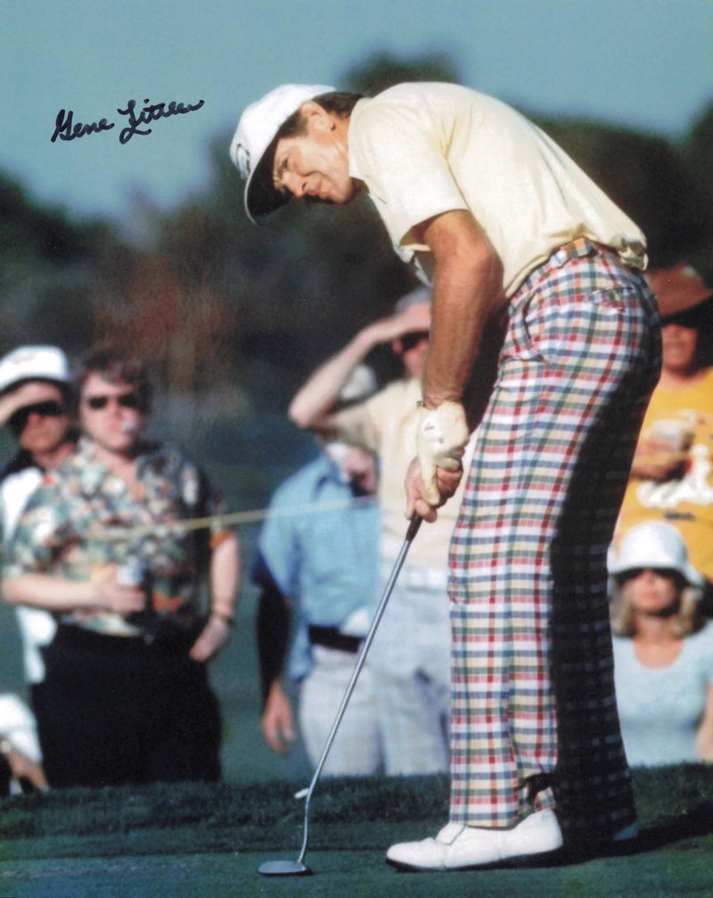 Gene Littler Autographed 8x10 Photo SKU #247240