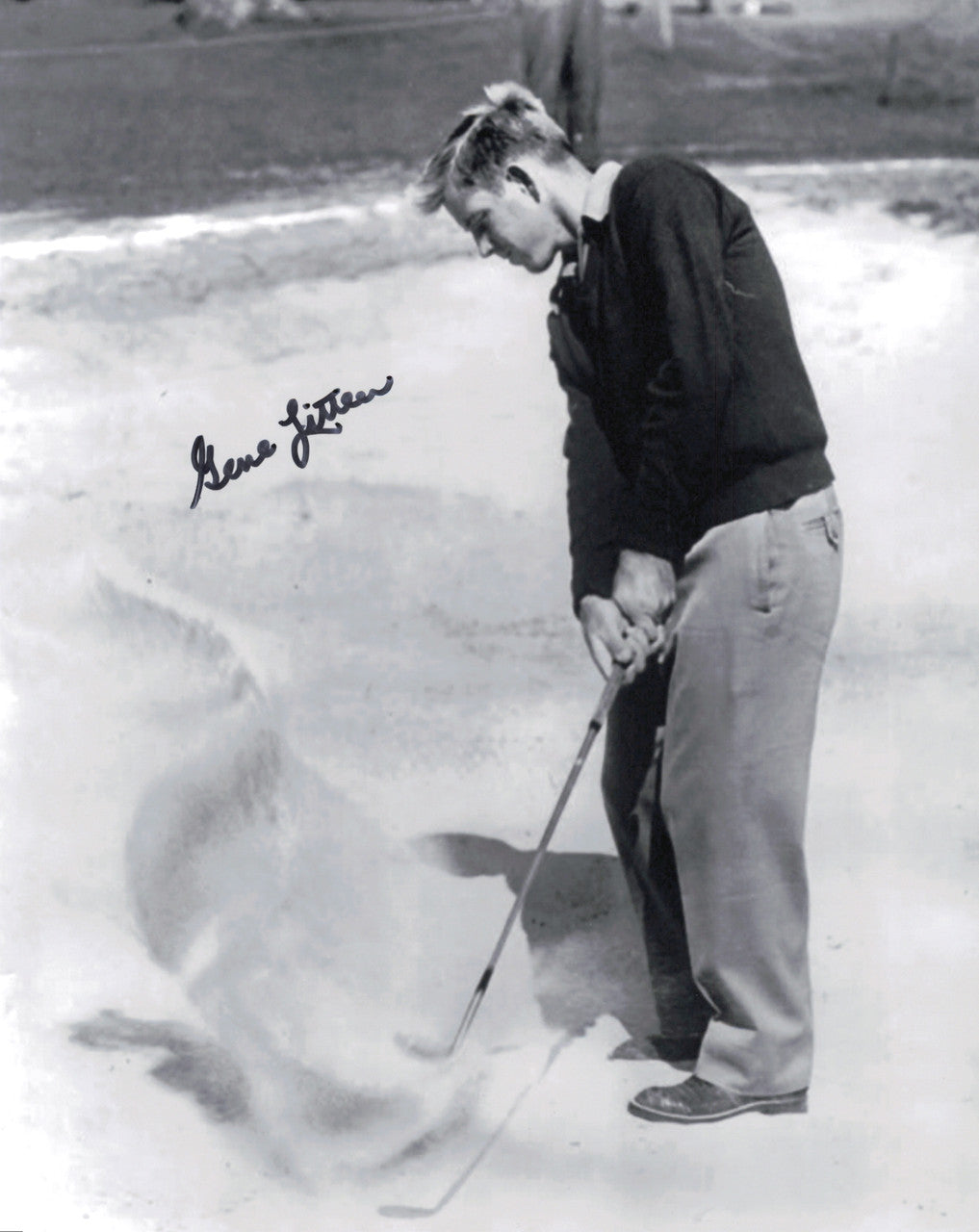 Gene Littler Autographed 8x10 Photo SKU #247242