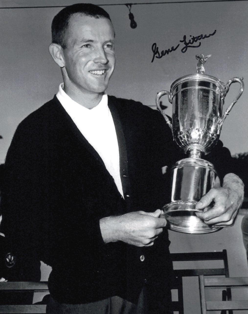 Gene Littler Autographed 8x10 Photo SKU #247243