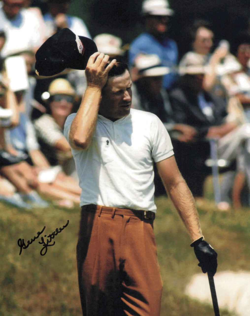 Gene Littler Autographed 8x10 Photo SKU #247244