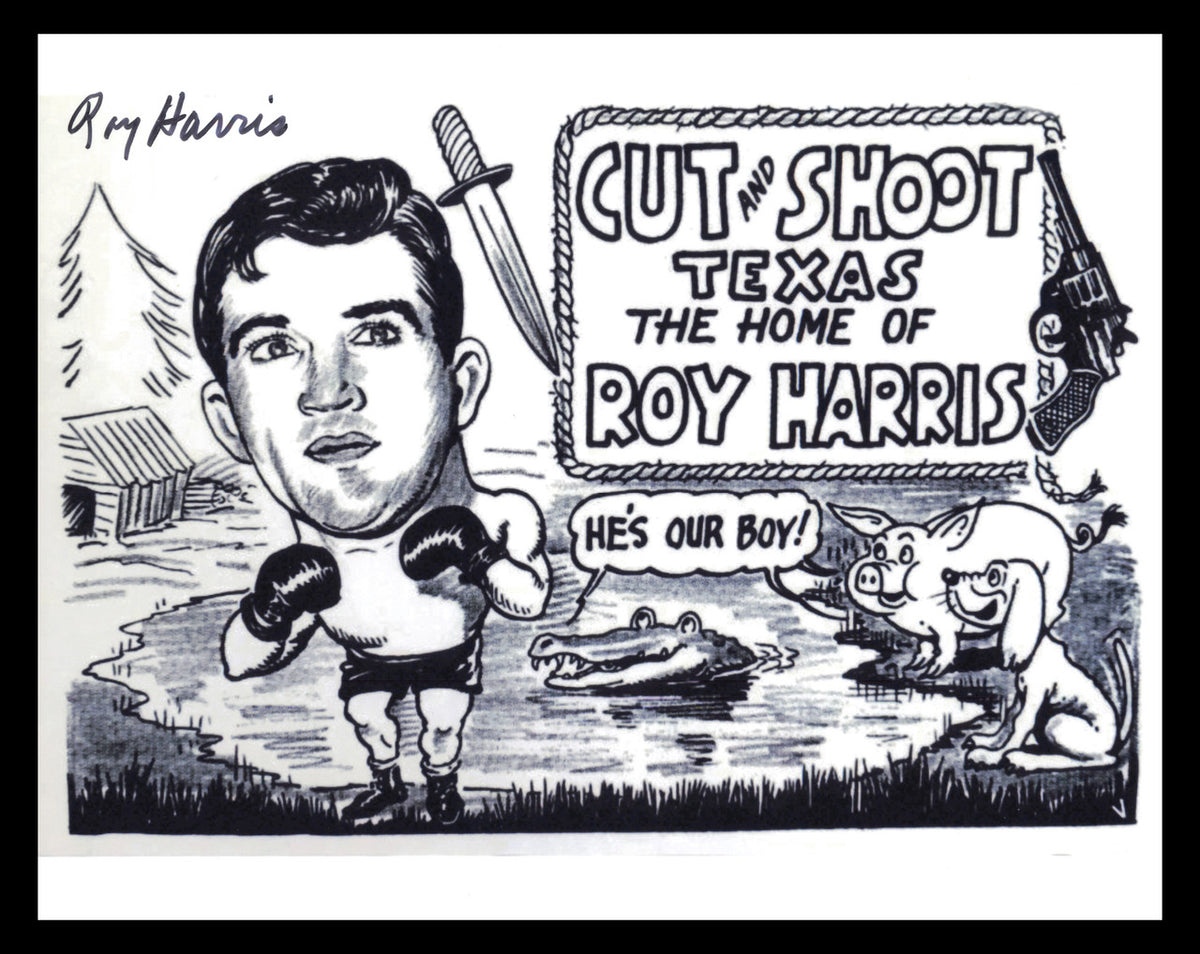 Roy Harris Autographed 8x10 Photo SKU #247279