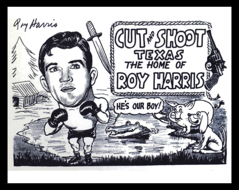Roy Harris Autographed 8x10 Photo SKU #247279