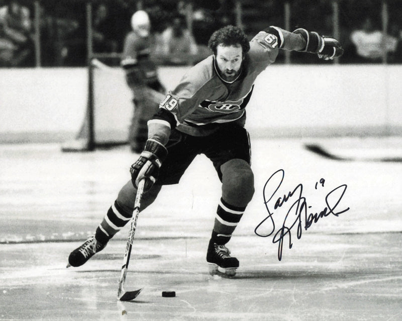 Larry Robinson Autographed 8x10 Photo Montreal Canadiens SKU #247298