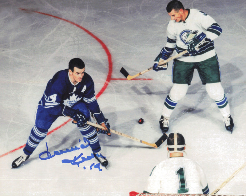 Dave Keon Autographed 8x10 Photo Toronto Maple Leafs SKU #247313