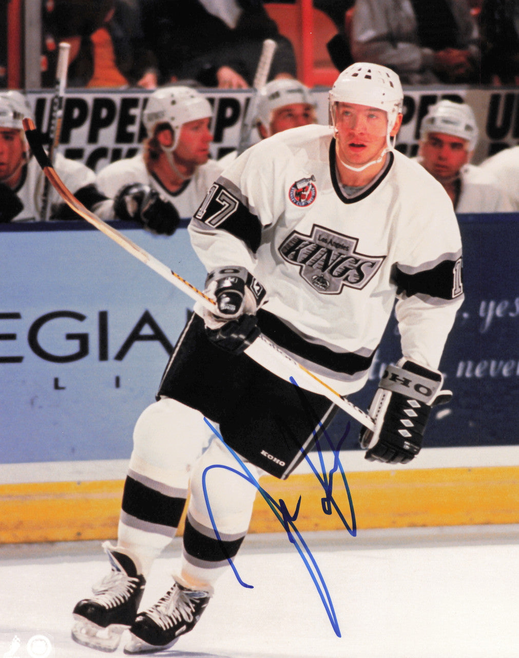 Jari Kurri Autographed 8x10 Photo Los Angeles Kings SKU #247344