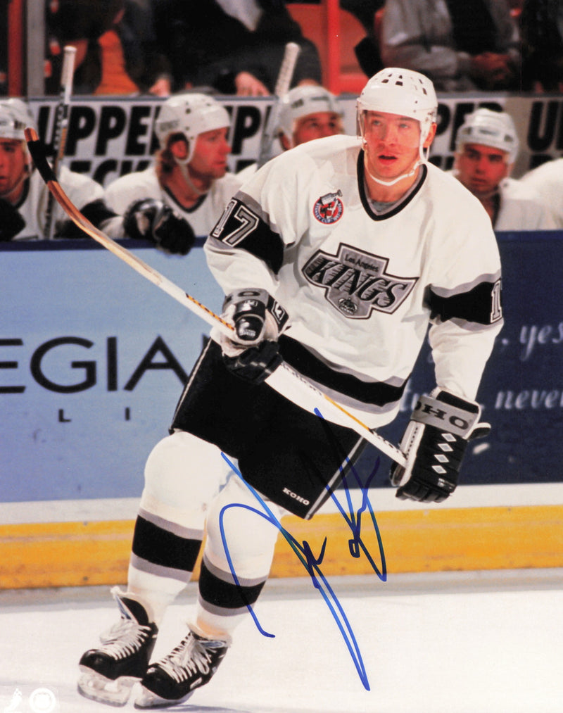 Jari Kurri Autographed 8x10 Photo Los Angeles Kings SKU #247344