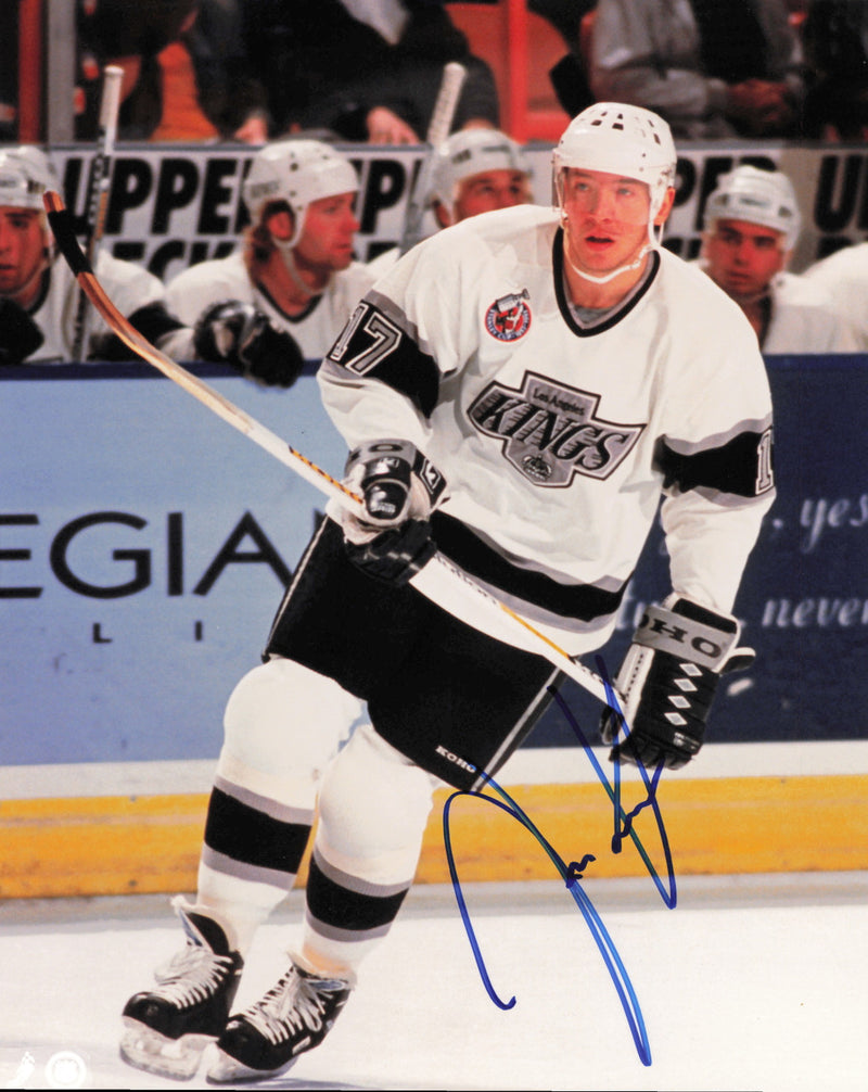 Jari Kurri Autographed 8x10 Photo Los Angeles Kings SKU #247345