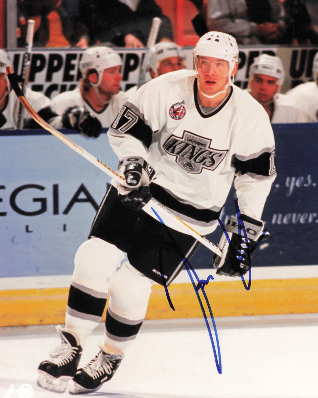 Jari Kurri Autographed 8x10 Photo Los Angeles Kings SKU #247347