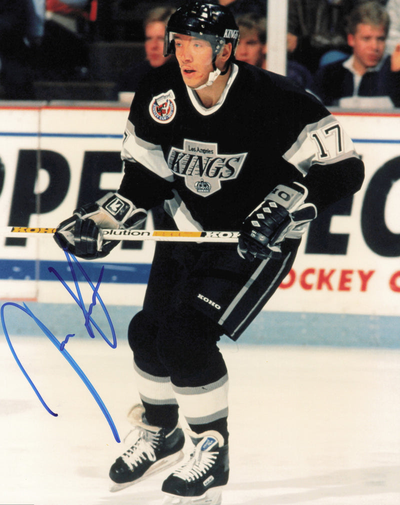 Jari Kurri Autographed 8x10 Photo Los Angeles Kings SKU #247351