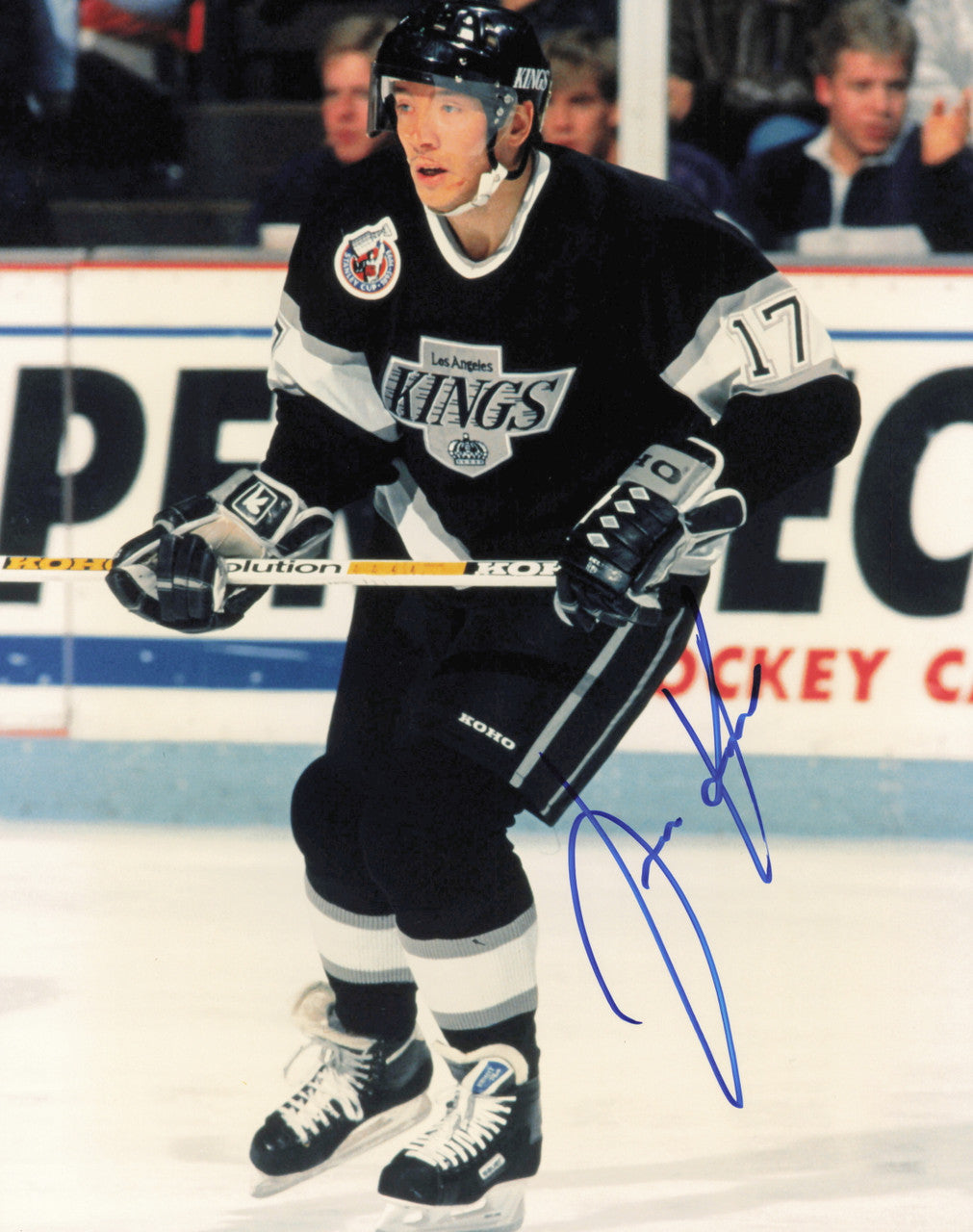 Jari Kurri Autographed 8x10 Photo Los Angeles Kings SKU #247352