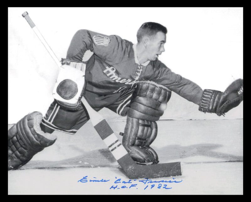 Emile "Cat" Francis Autographed 8x10 Photo "HOF 1982" SKU #247376